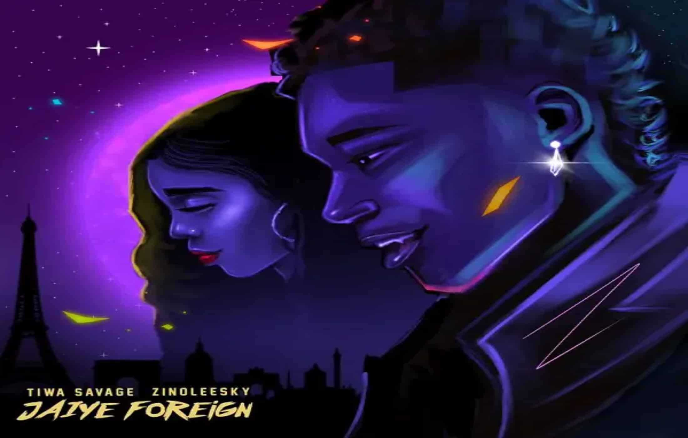 Tiwa savage collaborates with Zinoleesky on new single ‘Jaiye Foreign’ 