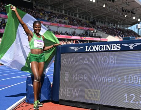 Tobi Amusan has done it again