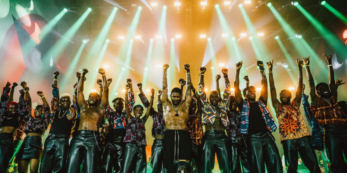 Usher, SZA, Tiwa Savage, Tems, and others perform at the Global Citizens Festival in Accra