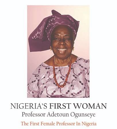 NIGERIA’S FIRST FEMALE PROFESSOR LAUNCHES BOOK AT 95