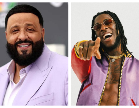 DJ Khaled hints at collaboration with Burna Boy