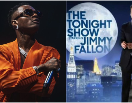 Wizkid performs at Jimmy Fallon’s show