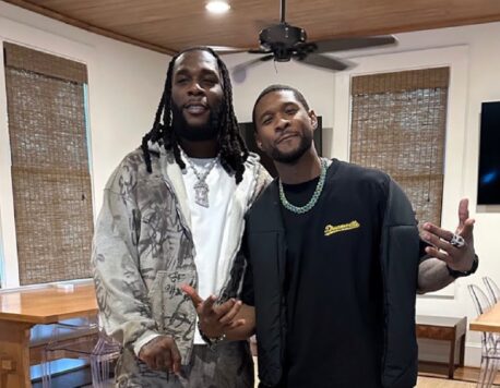 Burna Boy collaborates with Usher on new song