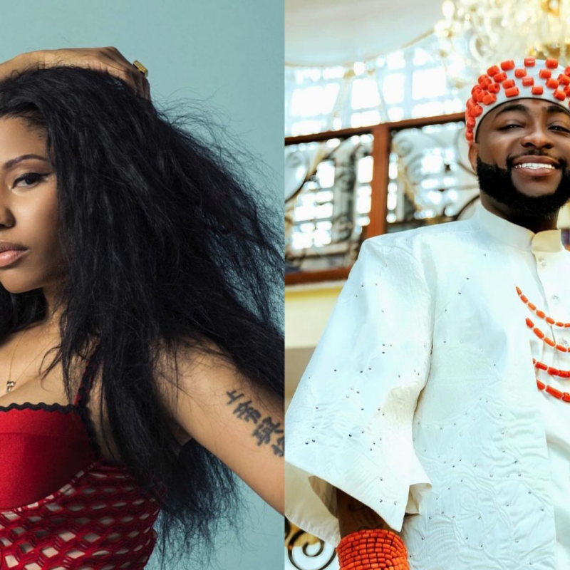 Nicki Minaj Features Davido on “The Pinkprint 10th Anniversary Edition”