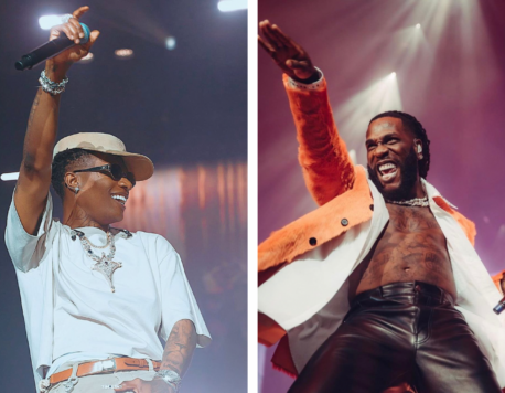 Wizkid Matches Burna Boy On Billboard 200 With Morayo