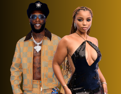 Chloe Bailey and Burna Boy Share Love With A Kiss In Lagos