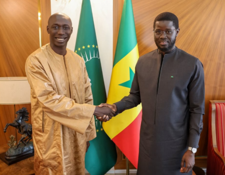 Khaby Lame Meets President Bassirou Diomaye Faye of Senegal to Advocate for Children’s Rights