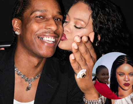 A$AP Rocky Gifts Rihanna Stunning Portrait by Chiamaka Iwenofu