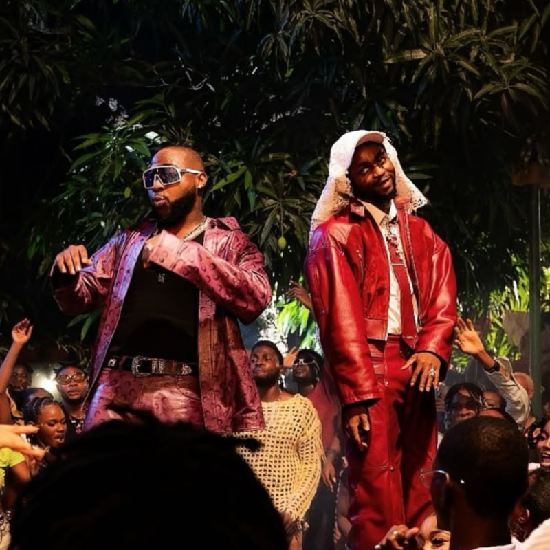 Davido and Omah Lay Drop Vibrant ‘With You’ Video Featuring Highlife Icon Bright Chimezie