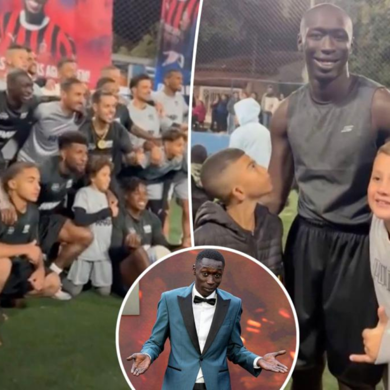 TikTok star Khaby Lame plays football in Brazil after US detention