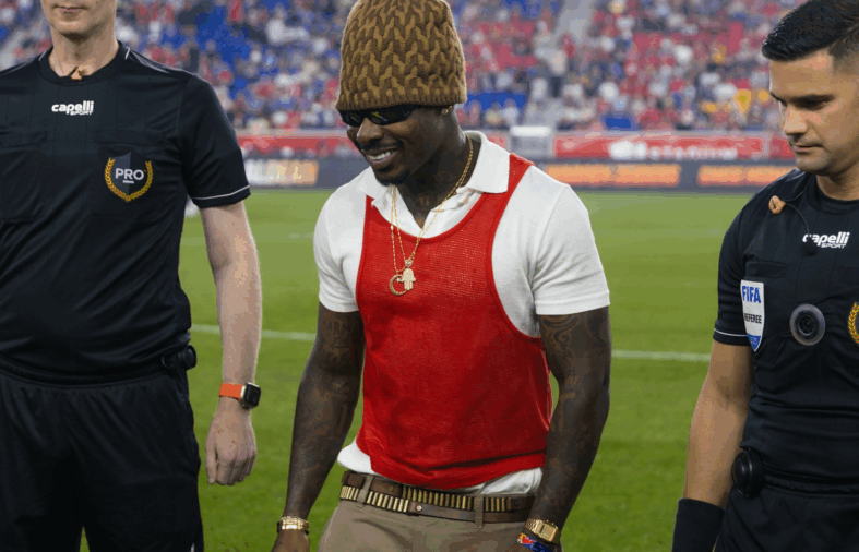 Asake Honored With Ceremonial Coin Toss at MLS Game in New York