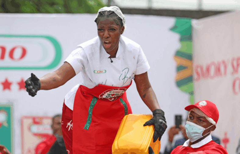 Hilda Baci Breaks World Record With Largest Jollof Rice Dish in Lagos