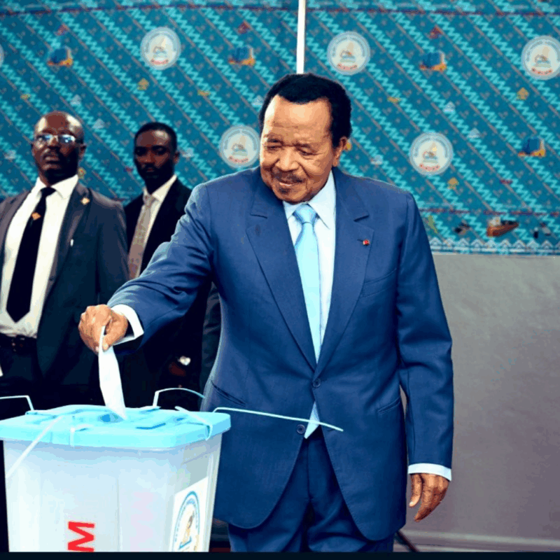 Cameroon Votes as President Paul Biya Seeks to Extend His 42-Year Rule