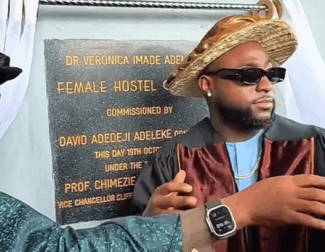 Davido Honors Late Mother With Female Hostel at Abia’s Clifford University 