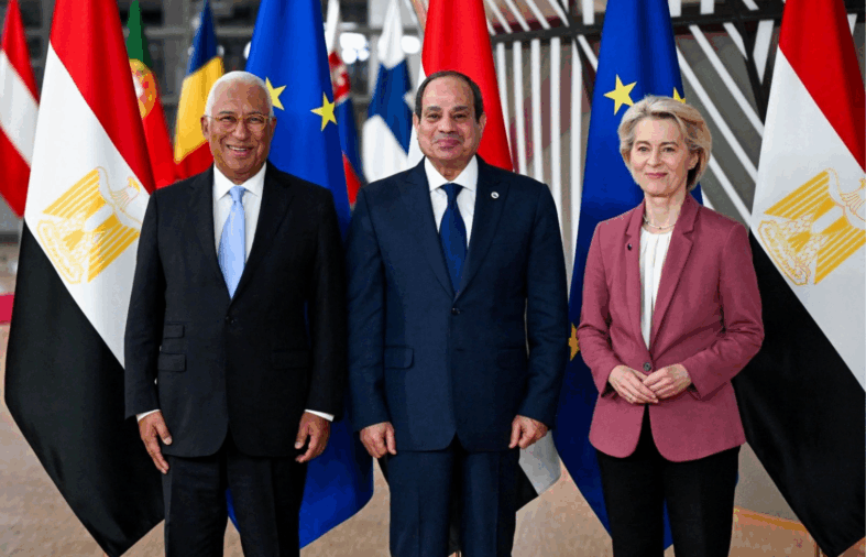 EU and Egypt Hold Inaugural Joint Summit in Brussels 