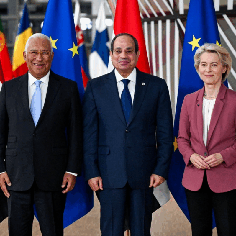 EU and Egypt Hold Inaugural Joint Summit in Brussels 