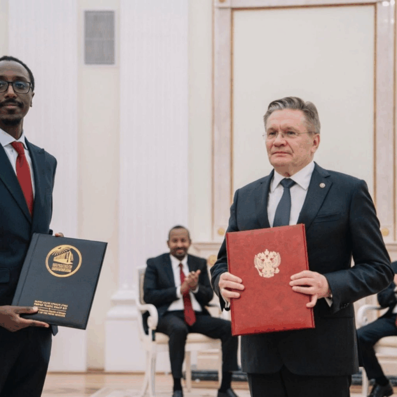 Ethiopia Signs a Deal with Russia to Build its First Nuclear Power Plant