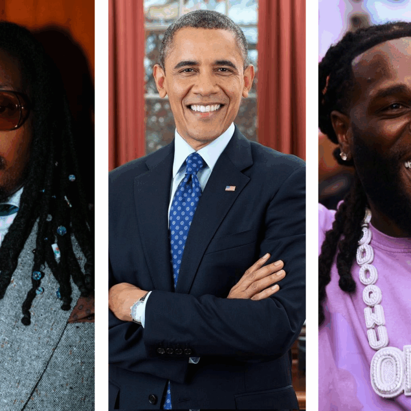 Burna Boy, Olamide Feature on Obama’s Favourite 2025 Playlist
