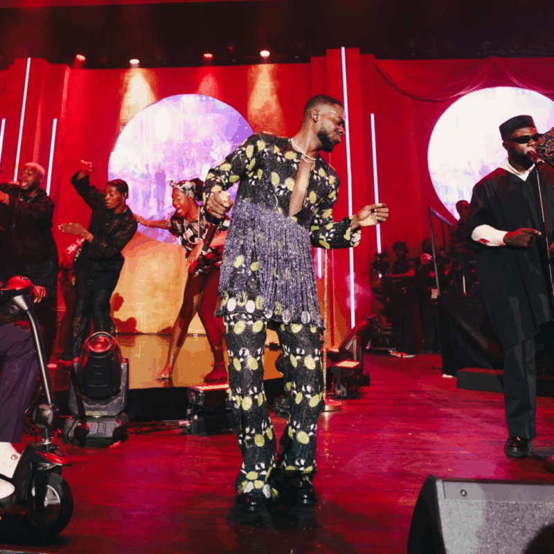 Adekunle Gold Becomes First Artist to Headline Renovated National Theatre