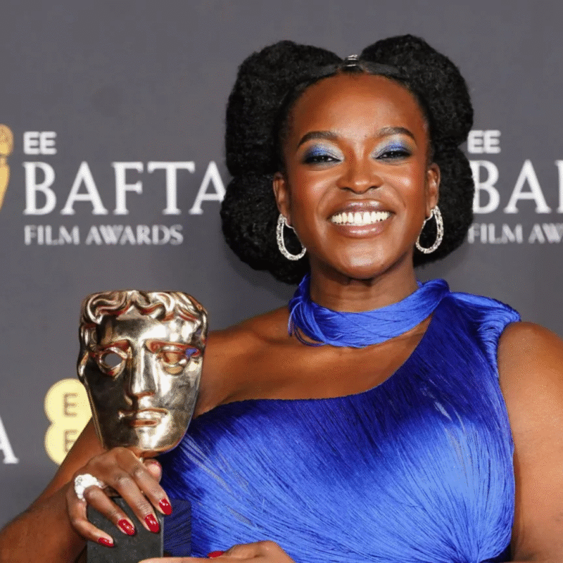Wunmi Mosaku shows “ancestral power” with Bafta win